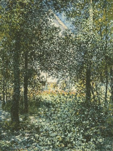 Impresión en lienzo de Monet: arte de 60x90cm para paredes de oficina