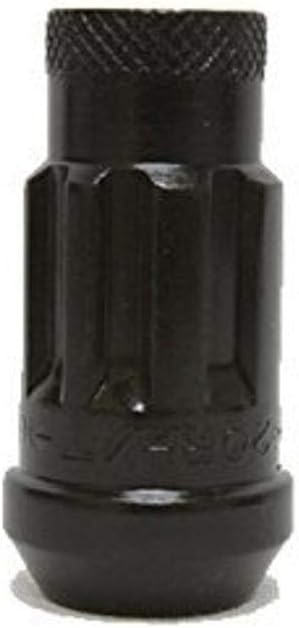 Monster Lug 33005B Black 1/2" Locking Lug Nut, (Set of 4)