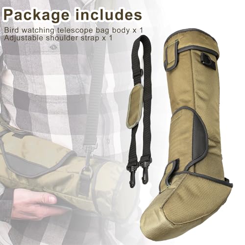 Bolsa telescópica para observación de aves y estuche de caza 100mm 4