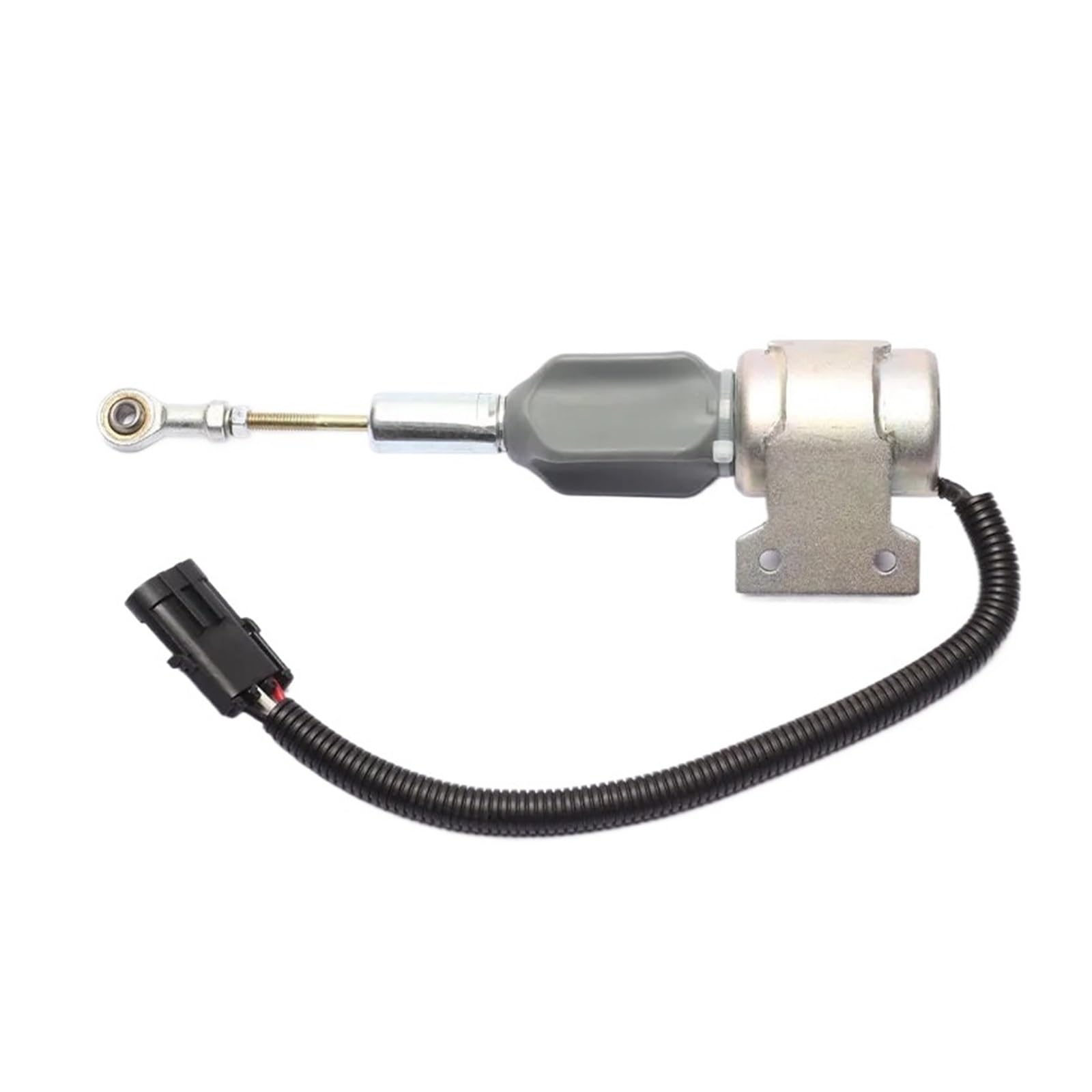 Pabzoineid 3932530 3932529 Flameout Solenoid Valve 12V 24V for R220-5 R210-3 Excavator(3932529 12V)