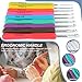 Katech Crochet Hooks Kit with Case, 85-Piece Crochet Hooks Set, Ergonomic Crochet Hook Crochet Needles Weave Yarn Kits DIY Hand Knitting Art Tools for Beginners and Experienced Lovers