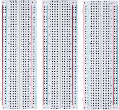 Ds Robotics® MB-102 Breadboard 830 Point Solderless Prototype PCB Board Kit for Arduino Proto Shield Distribution Connecting Blocks (3 Pieces) (B0BCFNMPX9) Amazon Price History, Amazon Price Tracker
