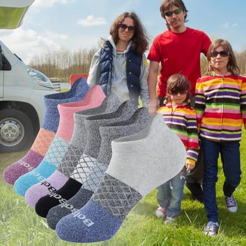 Women's Casual Ankle Socks Low Cut Athletic Socks 6 pairs2