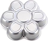 Flower Shaped Cake Pan, Aluminum 3D Flower Cake Mold for Baking Mould Tin Cake Pan