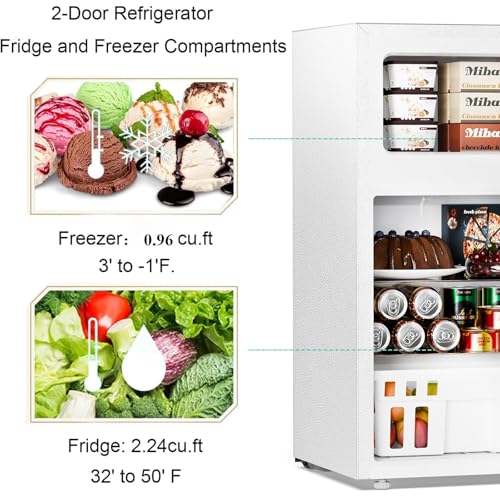 Antarctic Star 3.2 Cu.Ft. Mini Fridge