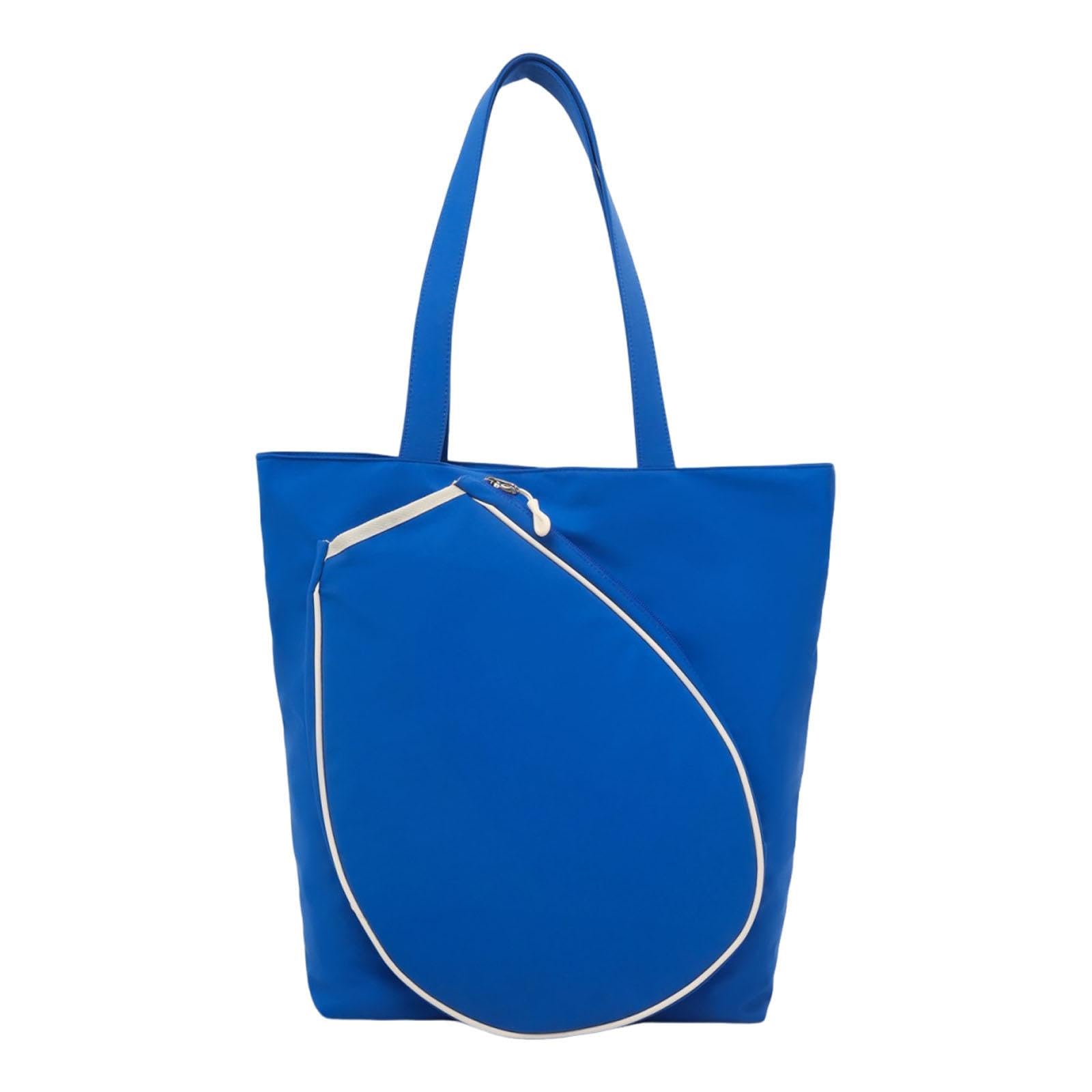 Badminton Racquet Bag Pickleball Players with Handle Versatile Decor Gym Bag Blue-picture-25