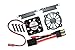 Traxxas 1/10 Maxx 4WD Monster Truck Upgrade Parts Aluminium Motor Heatsink With Cooling Fan - 1 Set Grey Silver