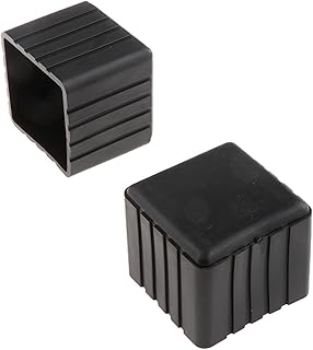 MERISHOPP 2 Pieces Square End Cap Gym Fitness Equipment Tube Cover for Sturdy Room Gym Type A| Sports Equipment | Outdoor Sports Gear | Exercise Gear-picture-30