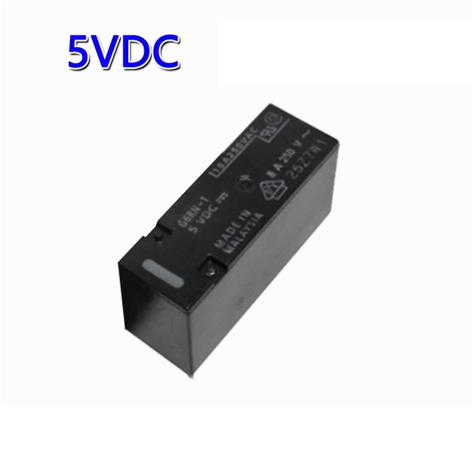 10 szt. Przekaźniki AGD G6RN-1-5VDC G6RN-1-12VDC G6RN-1-24VDC Mały przekaźnik mocy z 1-biegunowym przełącznikiem 8A DC5V 12V 24V 8A (G6RN-1-5VDC)
