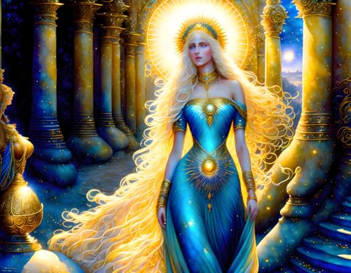 Toile murale Femmes du soleil poster salon moderne Meechi 50x70