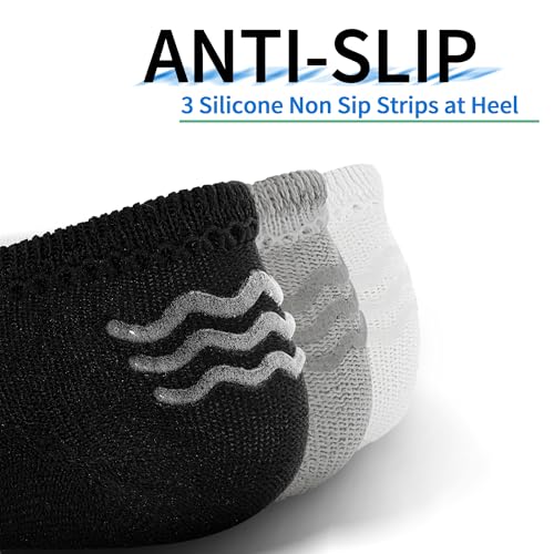 10 Pairs No Show Socks for Girls Boys Toddlers Socks Anti-slip Low Cut Kids Sock Ankle for 2-14 Years3