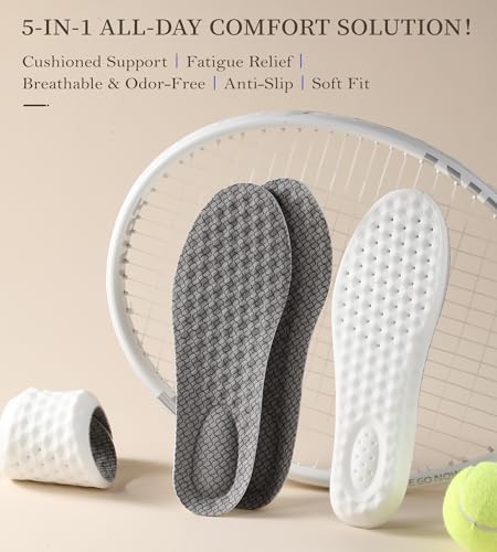 Image of 4D Cloudsole Insoles - Cloud Shoe Inserts for Foot Pain Relief, Shock Absorption, Anti-Slip, Breathable Foam Insoles - 2025