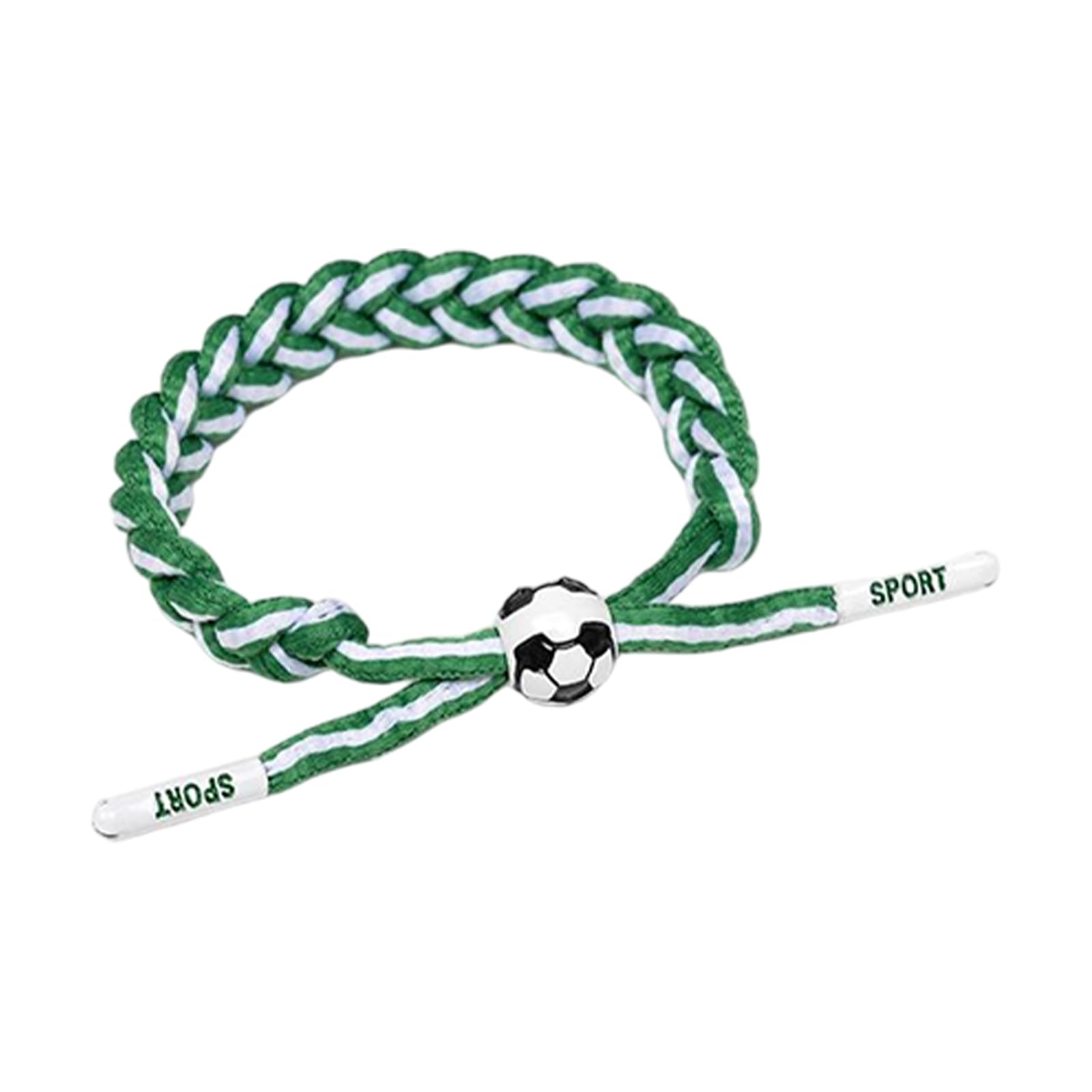 Football Cup of 2026 Bracelet Soccer Bracelets, Adjustable Braided Football Bracelet Stylish Soccer Fans Accessories for Men Women Boys Girls Team Gifts A01