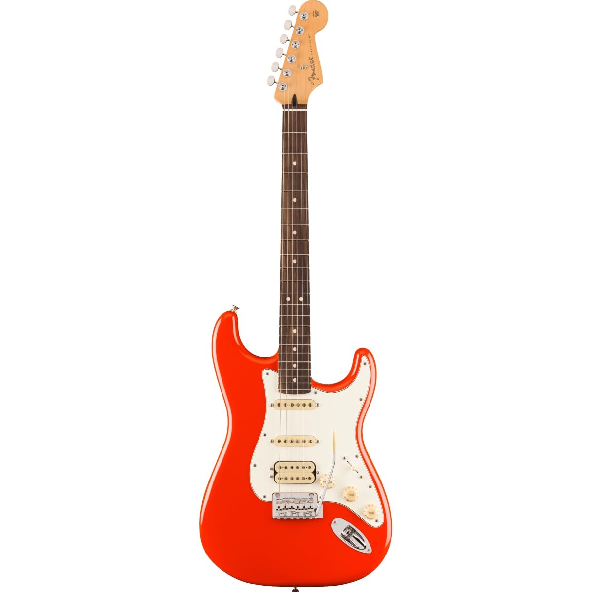 Fender Player II Stratocaster HSS, Rosewood Fingerboard, Coral Red