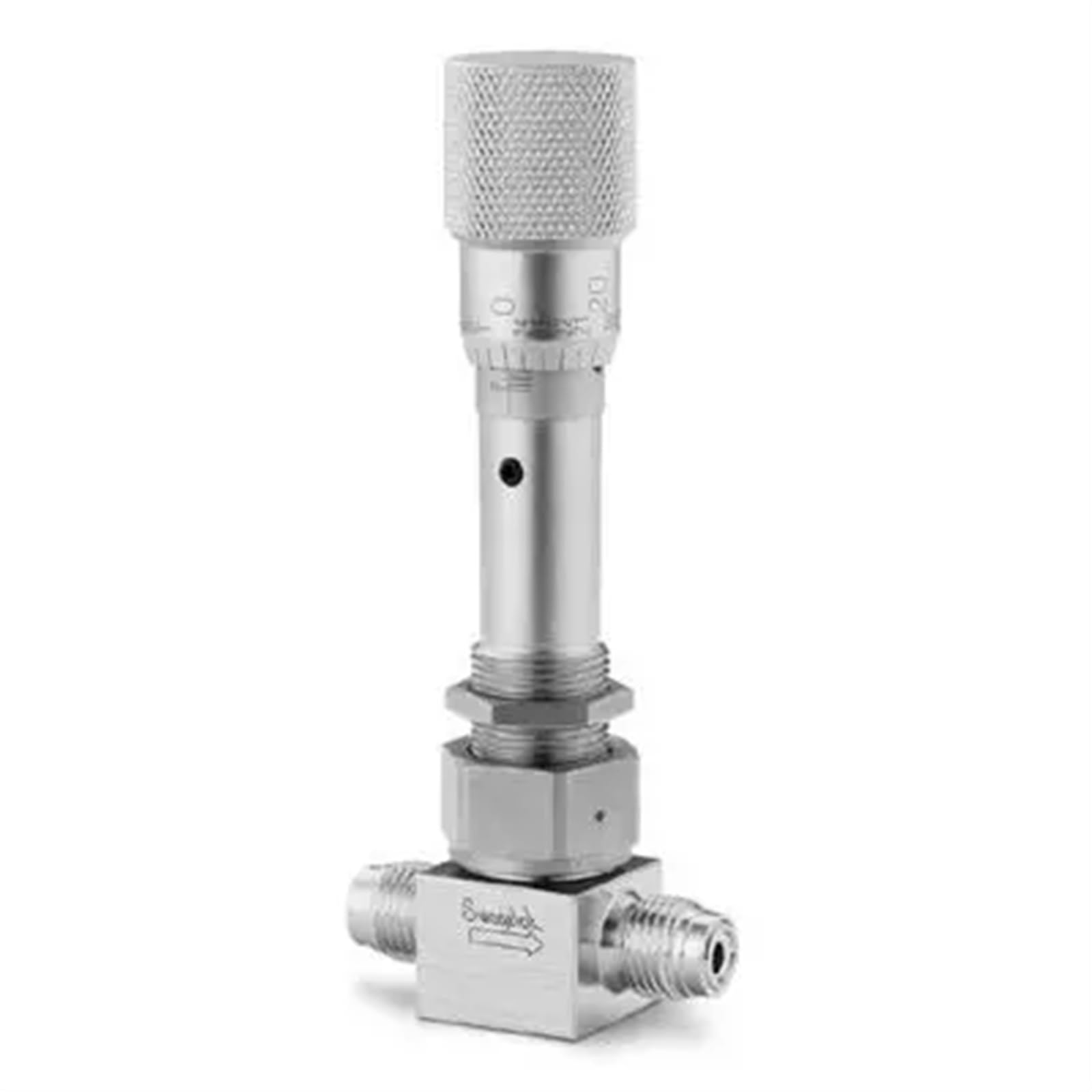 SS-4BMG-VCR Measuring Bellows Valve with Gasket 1/4 Inch Outer VCR