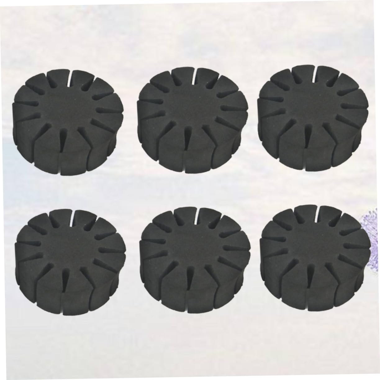 HONMEET Sponge Head Arrow Rack 10pcs Eva Arrow Holder Durable Easy to Carry (6-8mm Diameter)