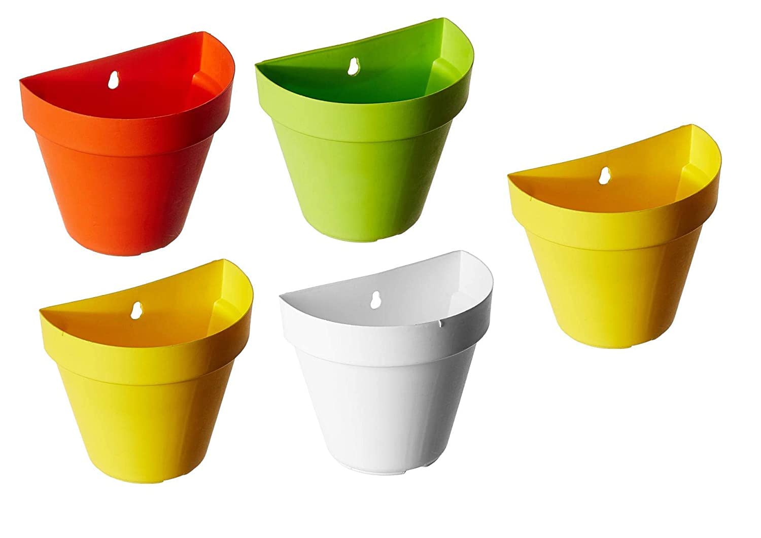 Amazon Brand - Umi Wall Hanging Pot Set (Multicolor)(Set of 5) (B09SBJR2ZV) Amazon Price History, Amazon Price Tracker