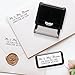 Custom Return Address Stamp, Mr. & Mrs. Personalized Self-Inking Address Stamp