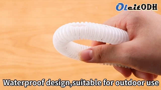 Image of Oleitodh 50 Rolls White Electrical Tape Bulk 3 /4 Inch x 66ft, Waterproof Vinyl Electrical Tape High Temp Insulation Tape for Electrical Protection Home Outdoor Electrical Insulating Wire Wrapping