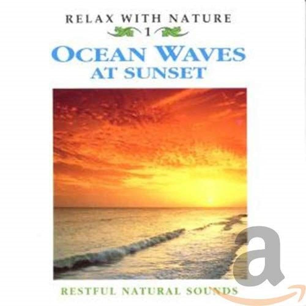 Ocean Waves at Sunset