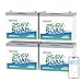 Redodo Bluetooth 24V 50Ah TM Low-Temp LiFePO4 Battery, Smart Lithium Battery Built in 50Ah BMS, 10 Years Lifespan, Perfect for Trolling Motor, Marine, RV, Fishing Finder, Solar and Off Grid-4 Pack