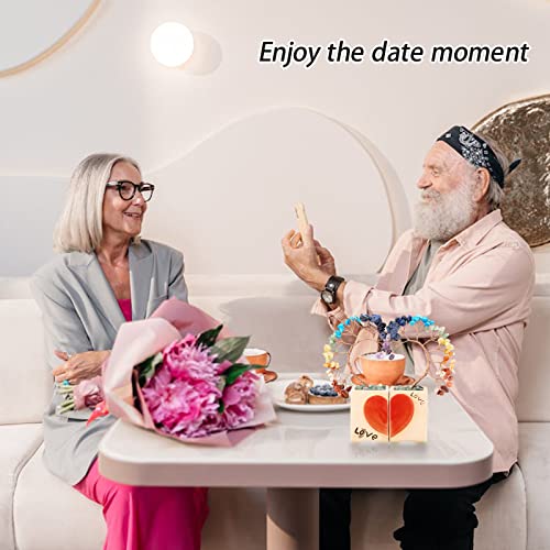 7 チャクラ クリスタル 生命の樹像 - ナマステ ヨガ 瞑想 ホームデコレーション - 娘 息子 子供 お母さん 女性 妻 - お母さんへの最高の誕生日プレゼント [4]