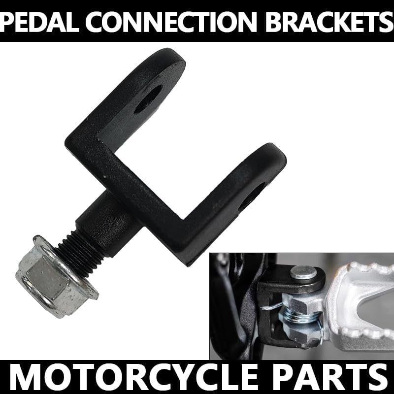 Sur Ron Foot Peg Pedal Holder Bracket Clamp CNC Motorcycle Footpeg Bracket for Surron Sur Ron Light Bee X/S Segway X260 X160 Electric Dirt Bike EBike Light Bee X