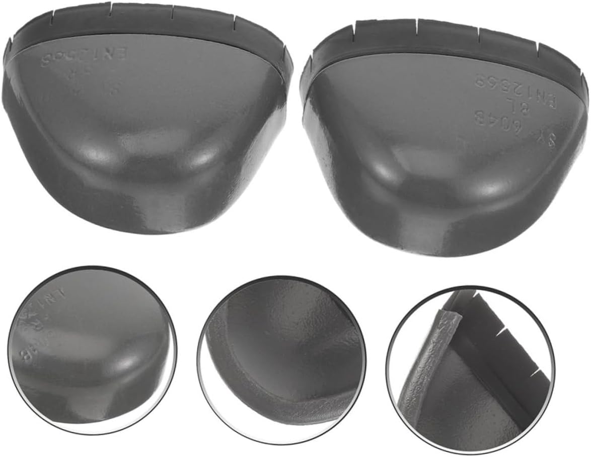 VALICLUD 1Pair Toe Guard Protective Covers Safety Shoe Toe Caps for Shoes Reliable Material for Protection Convenient Portable Design Fits