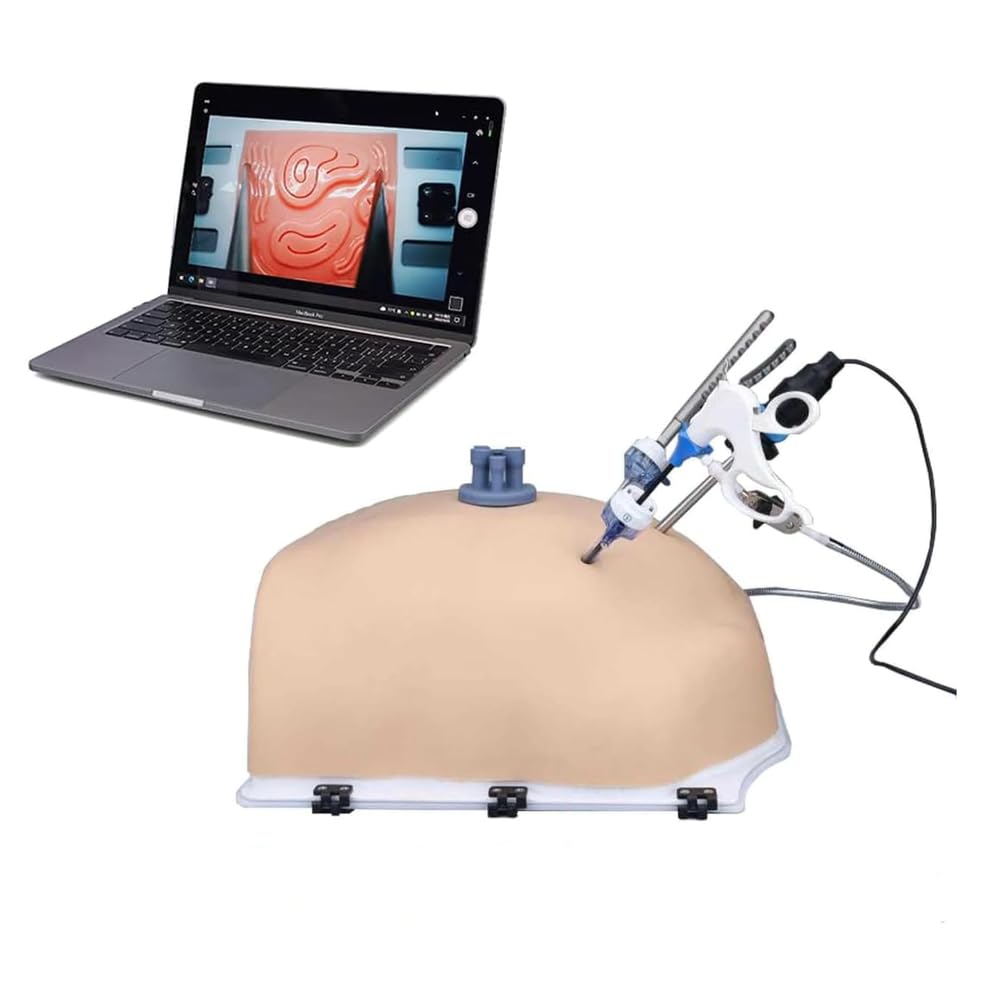 Laparoscopic Surgery Simulator Box with Camera, Surgical Instruments & Training Modules for Skills Development