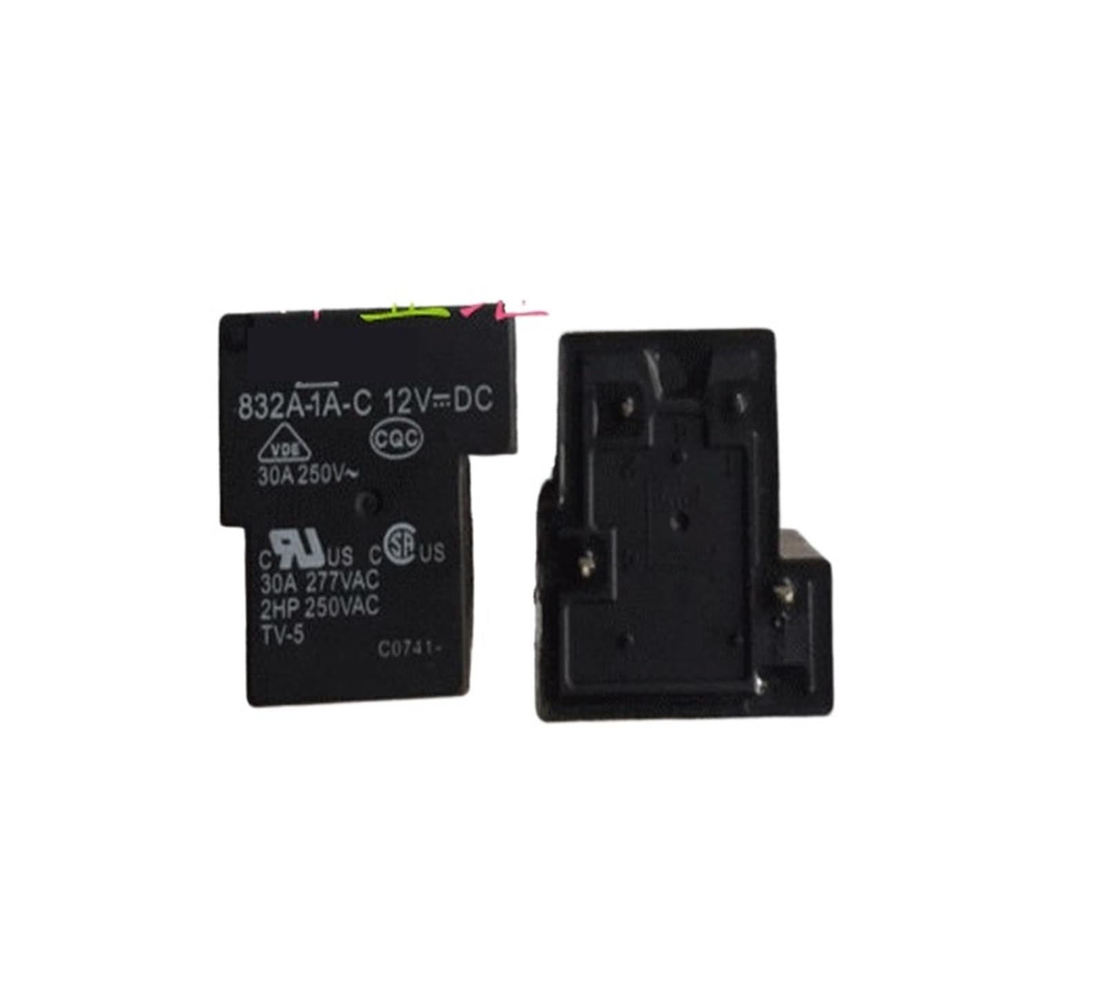 YLQUXEUV 832a-1a-c 12VDC relay 832a-1a-f-c 12VDC 4-pin