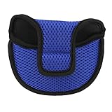 Golf Putterhaube Nylon Mesh - Leicht & Langlebig, Dickes Plüschfutter, Einfacher Klettverschluss, Putterhülle für Mallet & Blade, Strapazierfähig & Praktisch, Für Golfspieler