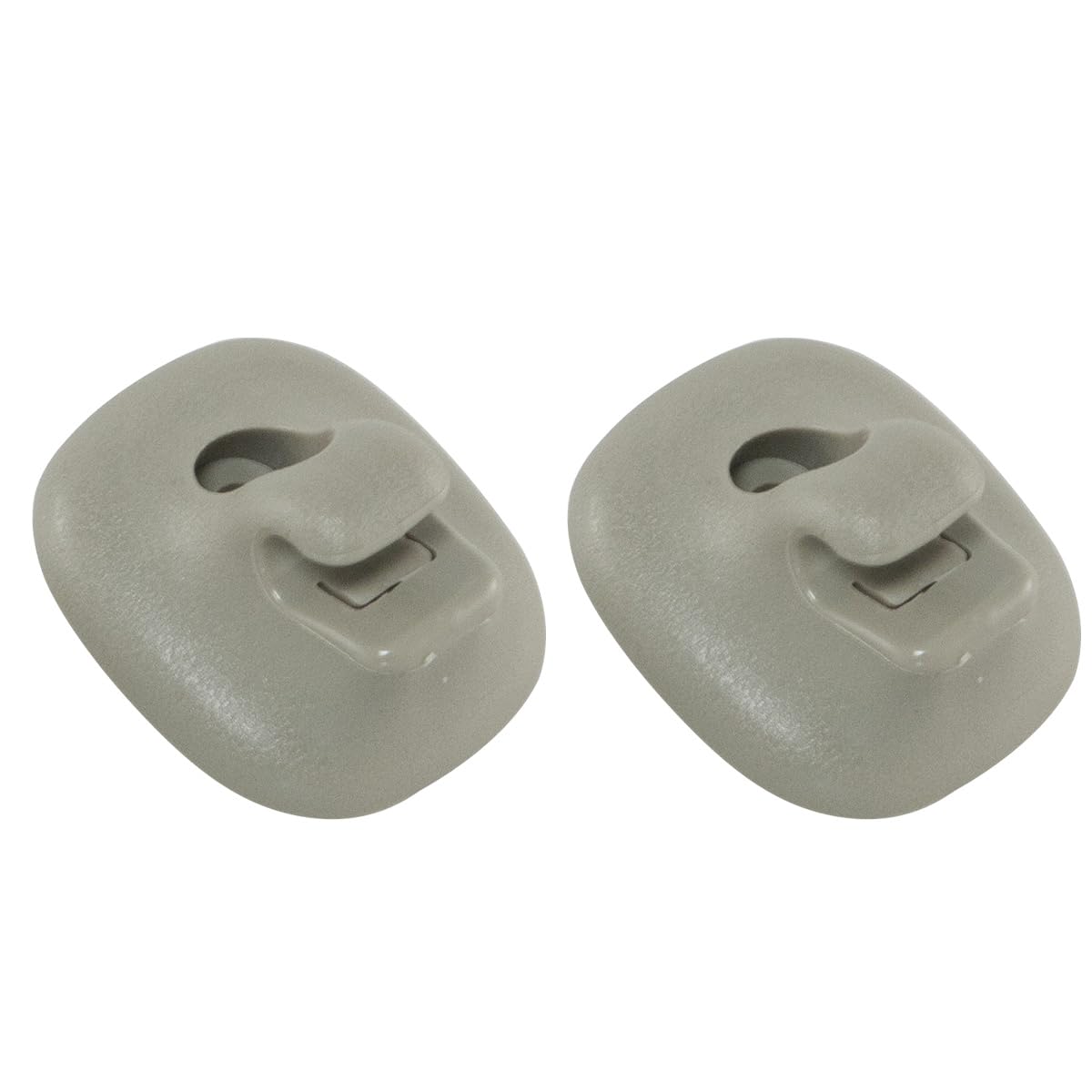 RLB-HILON 2PCS Sun Visor Retainer Clip Compatible with Ford Fusion 2006 to 2012 Year, for Lincoln MKZ 06 to 12 Year, for Lincoln Zephyr 2006, for Mercury Milan 2006 to 2011 Year, Beige Color