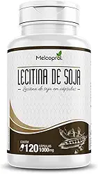 Lecitina De Soja 1000 mg 120 Cápsulas Isoflavona Tpm Melcoprol