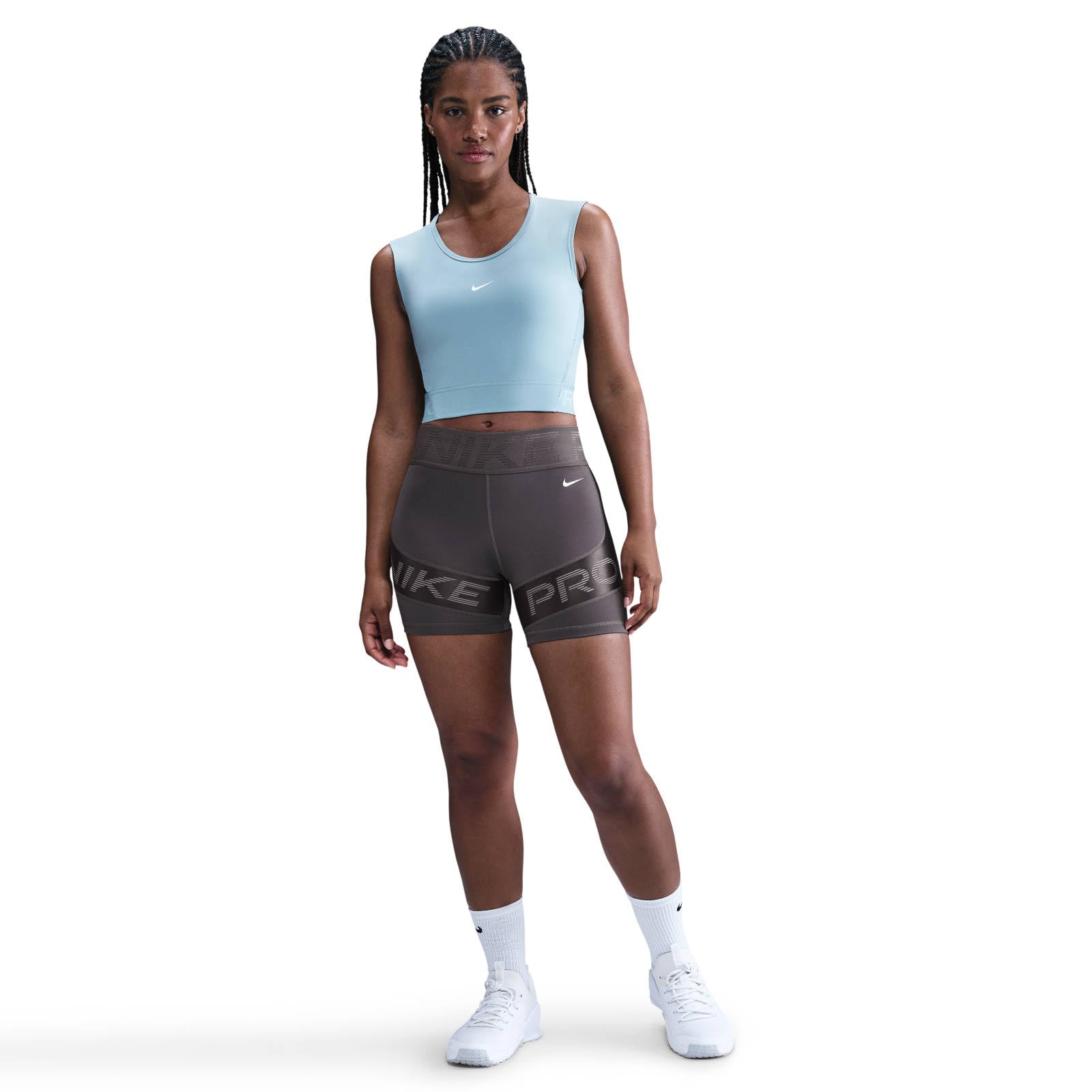 Nike Damen Shorts Nike Pro Sculpt Dri-fit Bike Shorts mit Hohem Bund für Damen (Ca. 12,5 cm)
