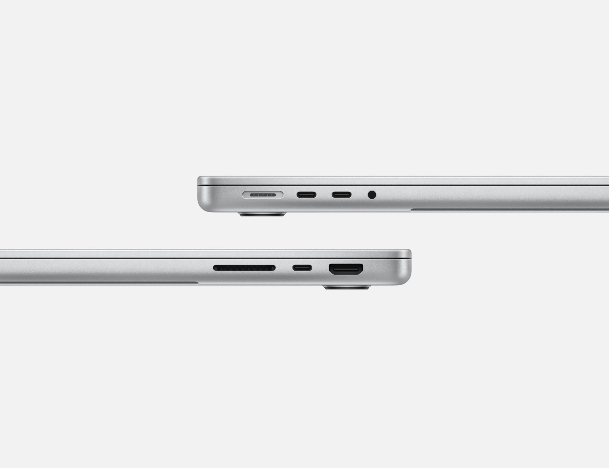 2024 Apple MacBook Pro con Apple M4 Chip con 10CPU & 10GPU (14-pulgadas, 24GB RAM, 1TB SSD de Almacenamiento) (QWERTY Spanish) Plateado (Reacondicionado)