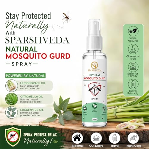 Image of Natural Mosquito Repellent Body Spray for Babies, Kids & Adults | DEET-Free Natural Protection with Citronella, Eucalyptus, Lemongrass & Aloe Vera | Gentle on Skin, Tough on Mosquitoes | 90ml