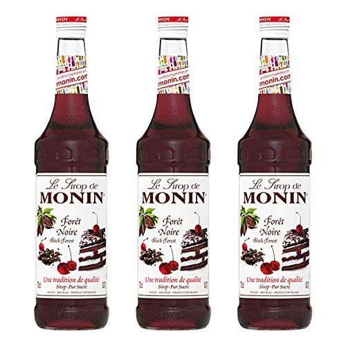 Monin Black Forest Syrup 700 ml, 3er Pack Amazon.de Lebensmittel