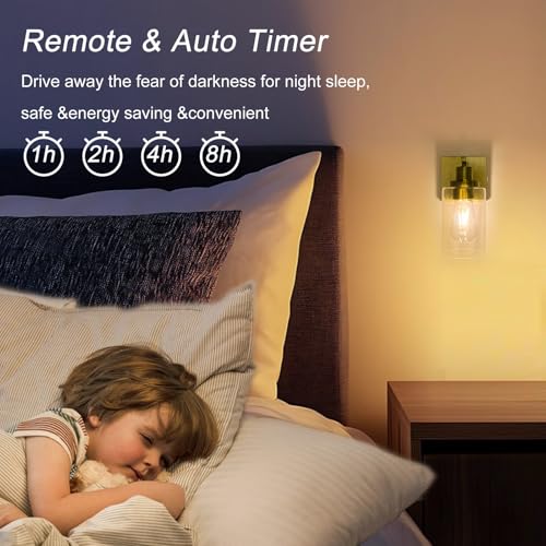 Image of Battery Operated Wall Sconce Set of Two Gold,Vintage Wall Light with Glass Shade,6000mAh Rechargeable Wireless Wall Lamp Indoor Dimmable with Remote,Cordless Wall Light Fixtures for Bathroom Bedroom
