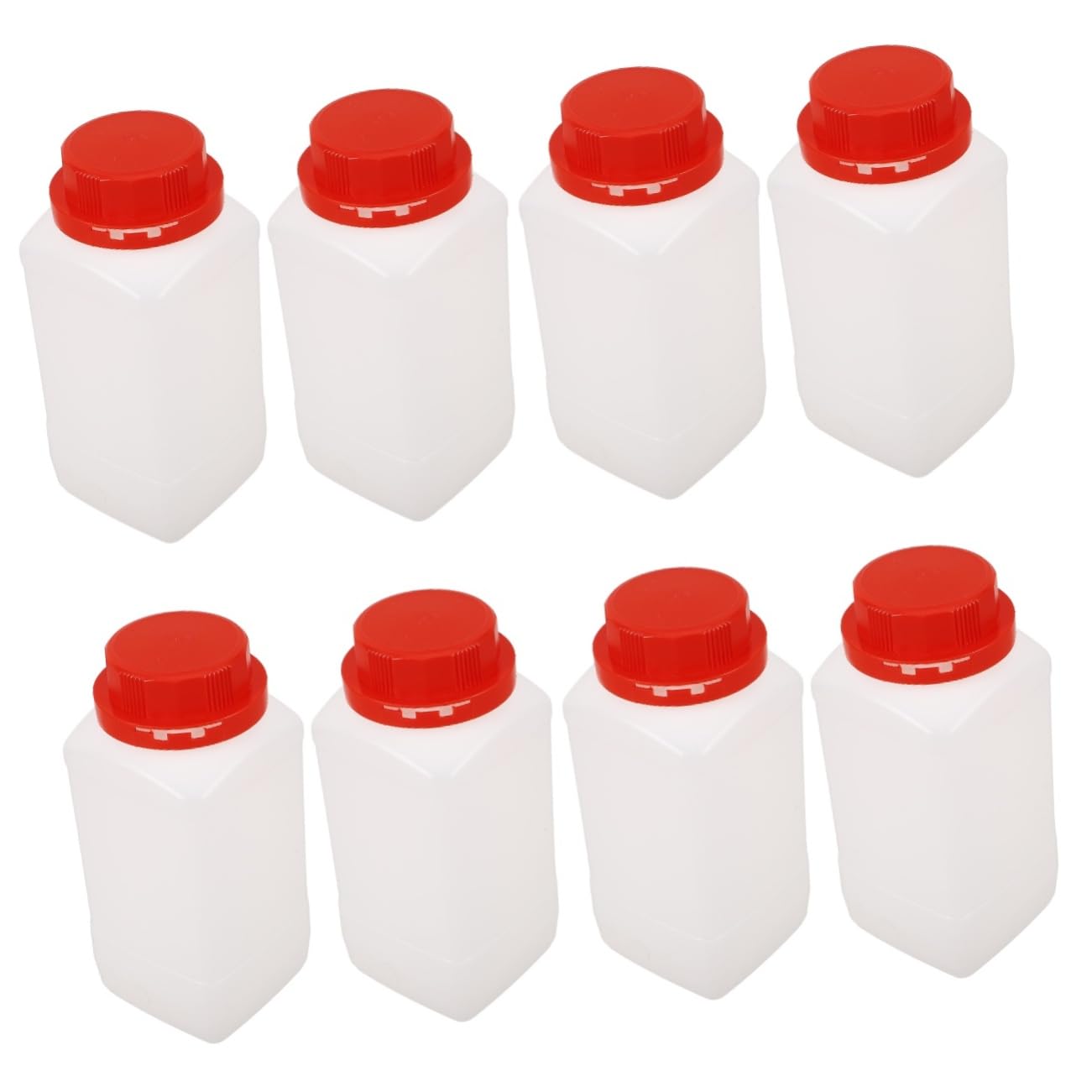 SOLUSTRE 8stücke Experimentierflasche Leere Reagenzflasche Sicherem Verschluss Für Laborproben Und Chemische Flüssigkeiten Zur Sicheren Lagerung
