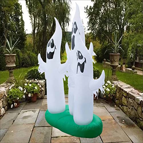 Fantôme gonflable Halloween 10ft lumineux : la solution pour un décor géant stable et rapide - 7