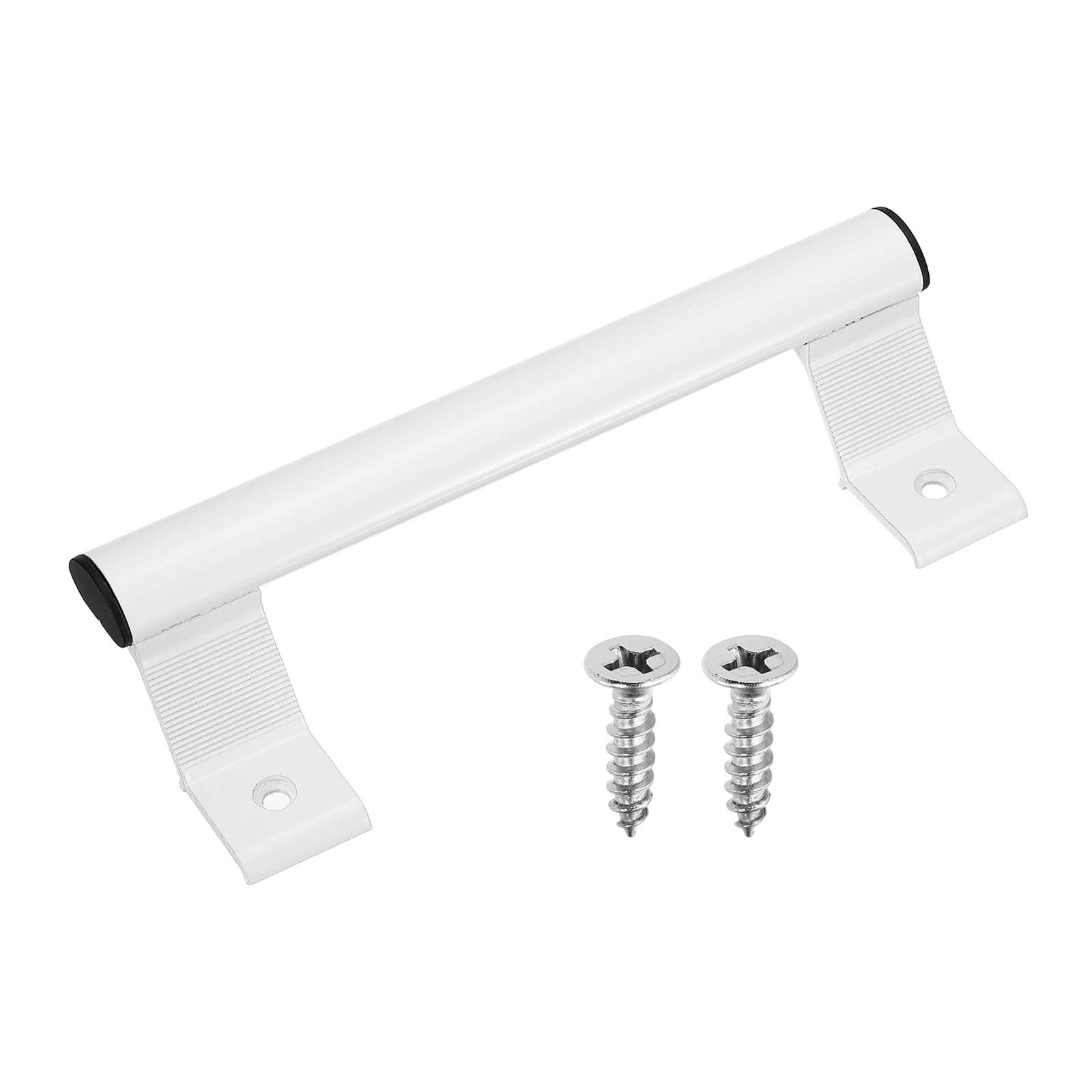 sourcing map Sliding Barn Door Handle, 20cm Aluminum Alloy Sliding Door Pull Handles with Screws Glass Door Pull for Patio Garages Shed Balcony Gate, White