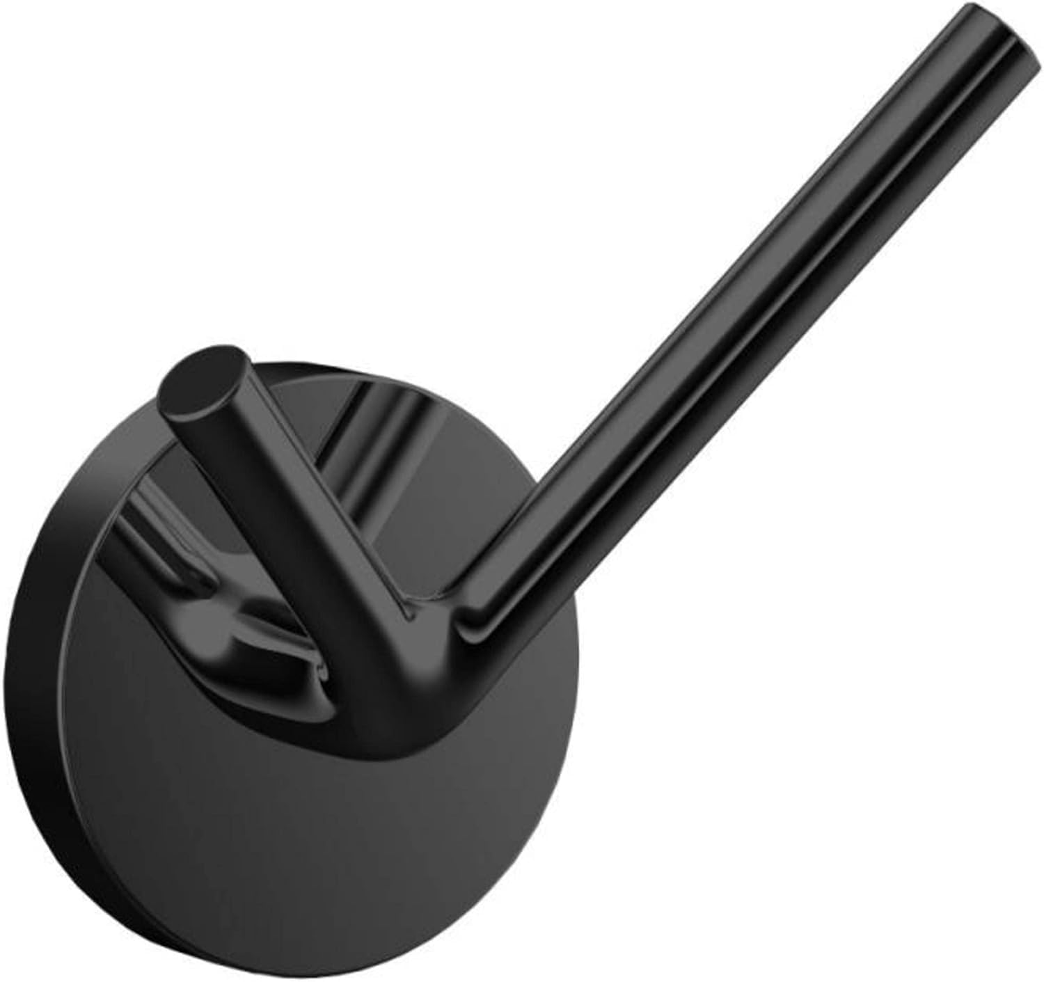 Emco Round Double Hook Black, standard size
