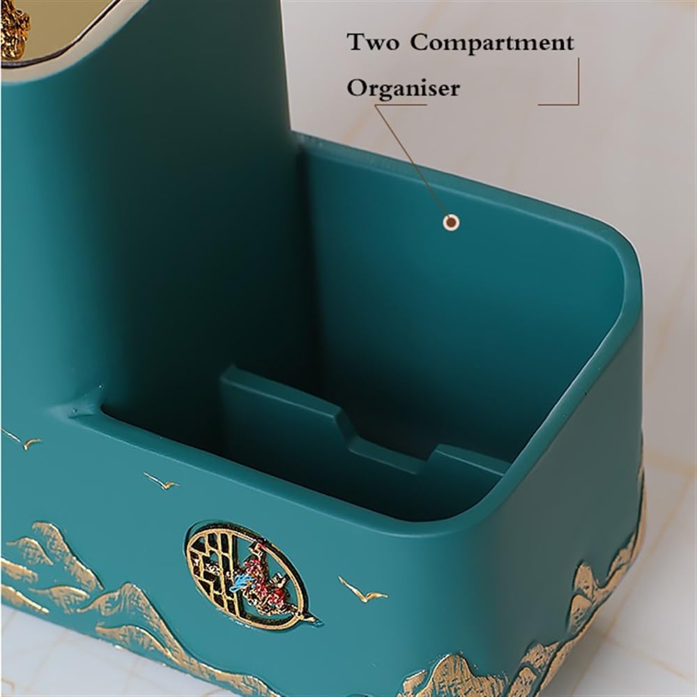 Porta Fazzoletti Copri Scatola for fazzoletti in Resina Cinese, Porta Carta, Ornamenti, tavolino, Organizer for Bagno, Camera da Letto, Ufficio Portafazzoletti