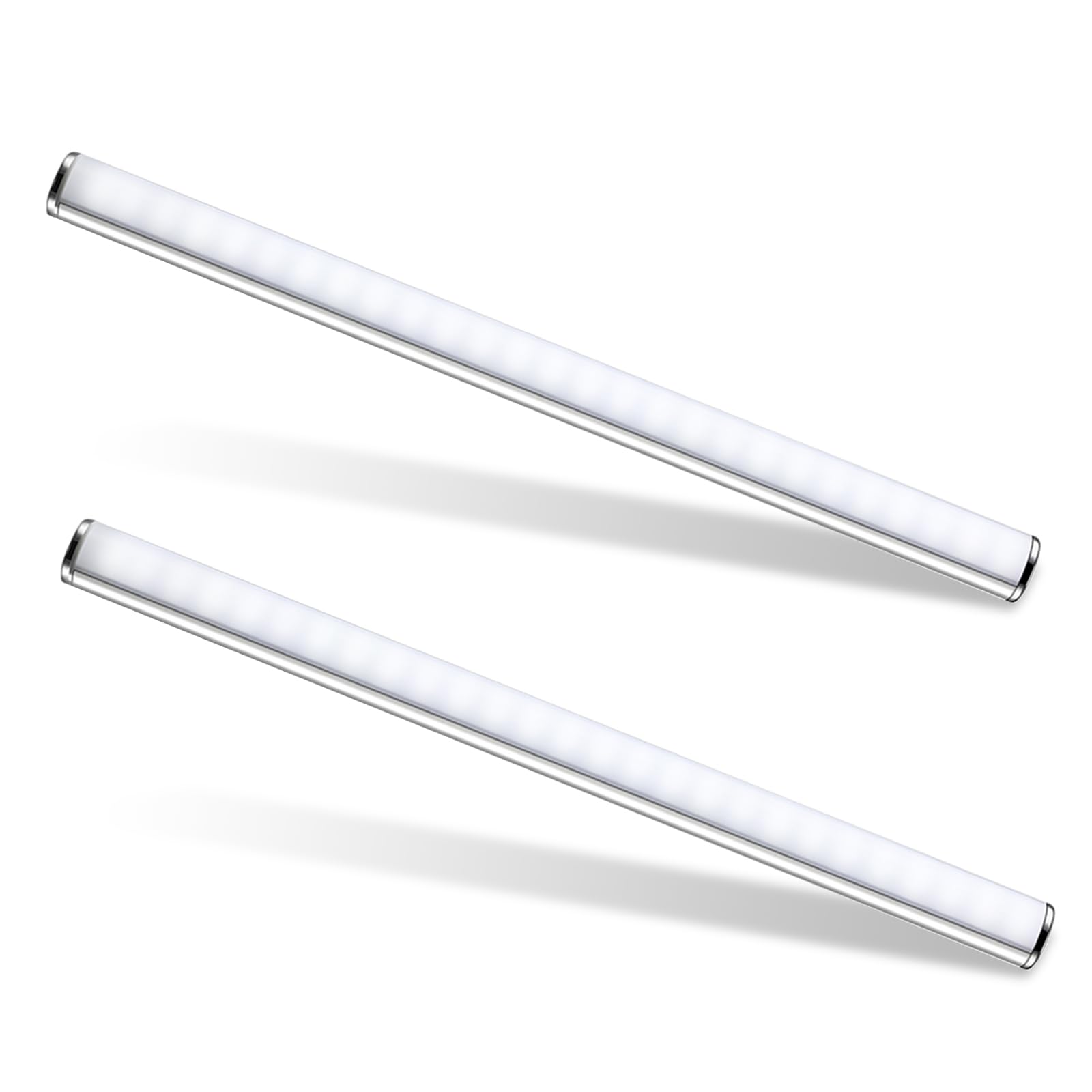 Lixada 2 Stück LED Schminklicht, Tragbare Schminkleuchte Dimmbar Schminklampe Spiegellampe Schminktisch Spiegelleuchte Spiegellicht Lampe Tageslicht