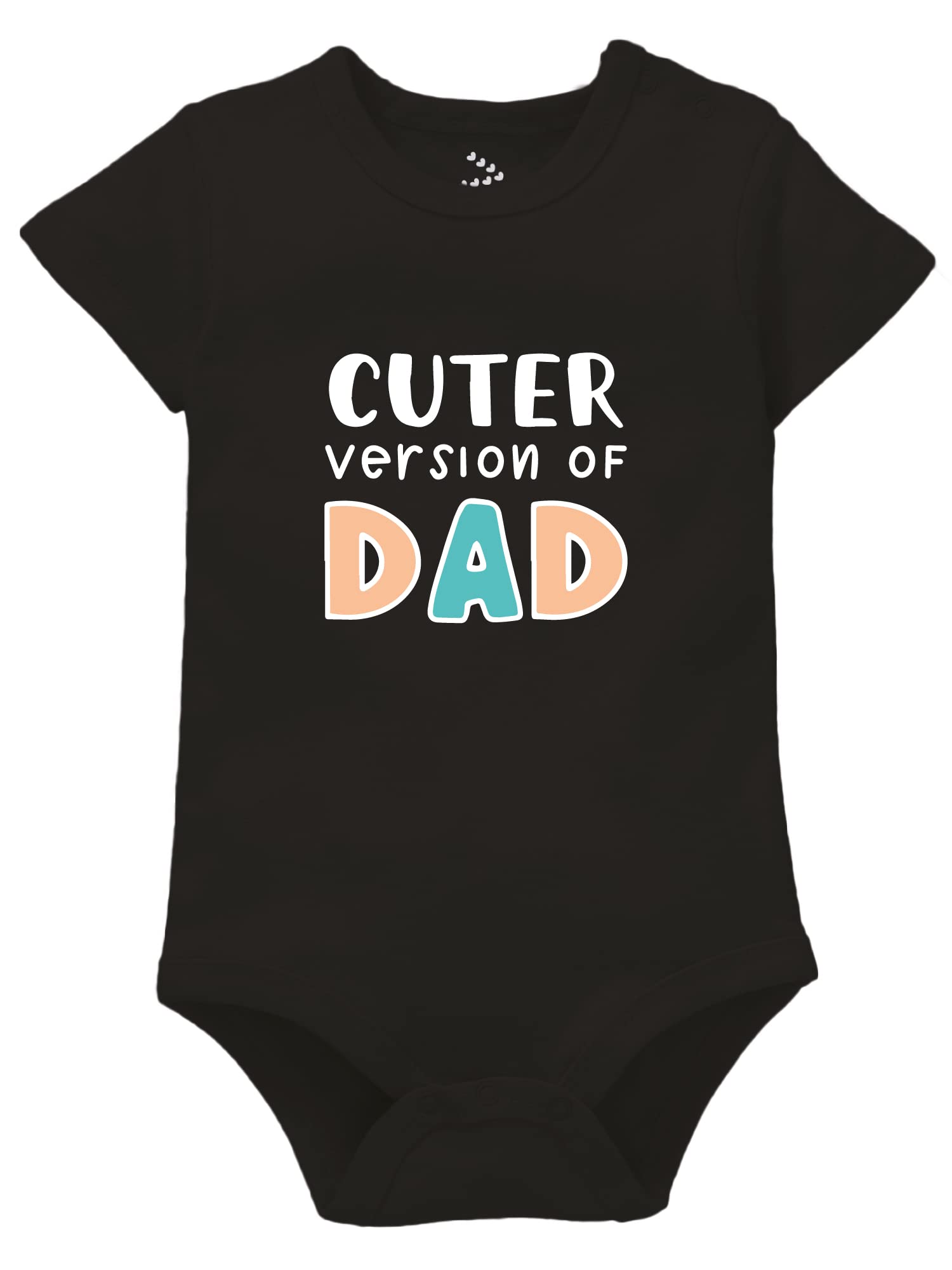 - Cuter Version of DAD | New Born Baby Clothes | Infant Outfits, Cute Bodysuit & Onesie | Gift for Father & Baby