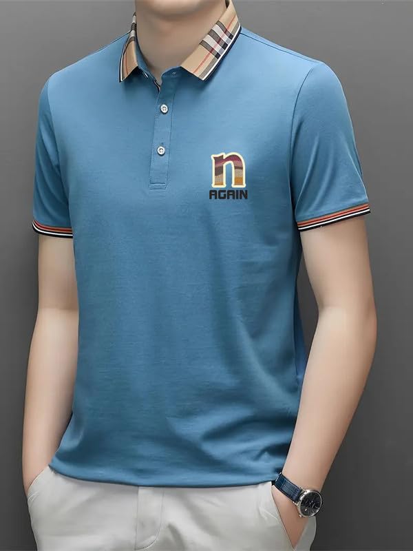 Image of Lymio Polo T Shirt for Men || T Shirt for Man || Collar T Shirt Style Men (Packs Also Available) (Polo-93-96)