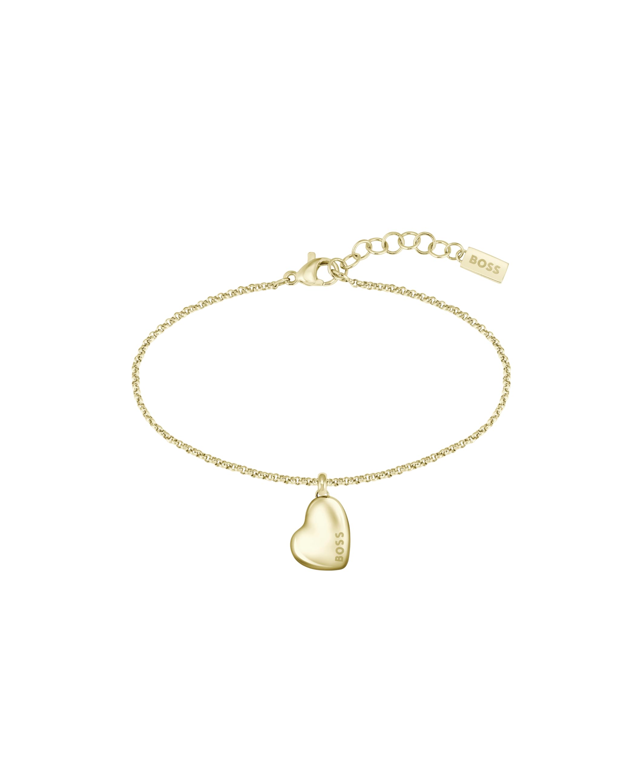 Boss Honey Gold Heart Bracelet