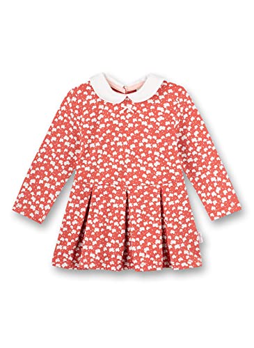 Robe décontractée Sanetta Fiftyseven rouge en coton doux pour bébé