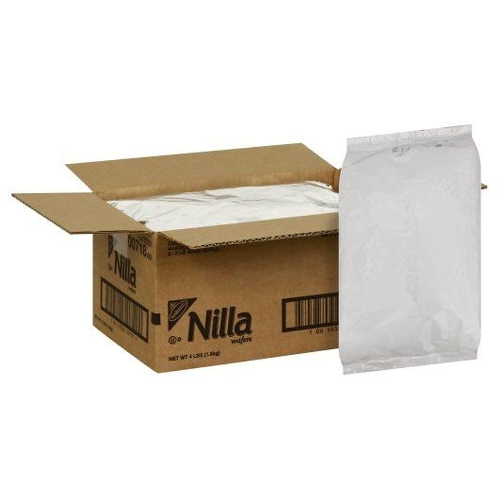 NABISCO Nilla Vanilla Wafer Cookies Classic Sweet Snack 2 Pound Pouch Pack of 2 for Desserts & Baking product thumbnail 4