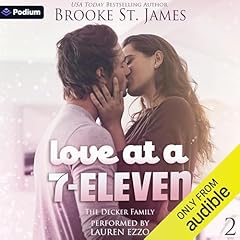 Diseño de la portada del título Love at a 7-Eleven